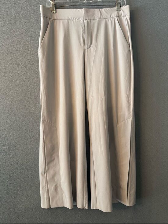 Athleta Pants - Athleta Women's Light Gray Wide-Leg Pants